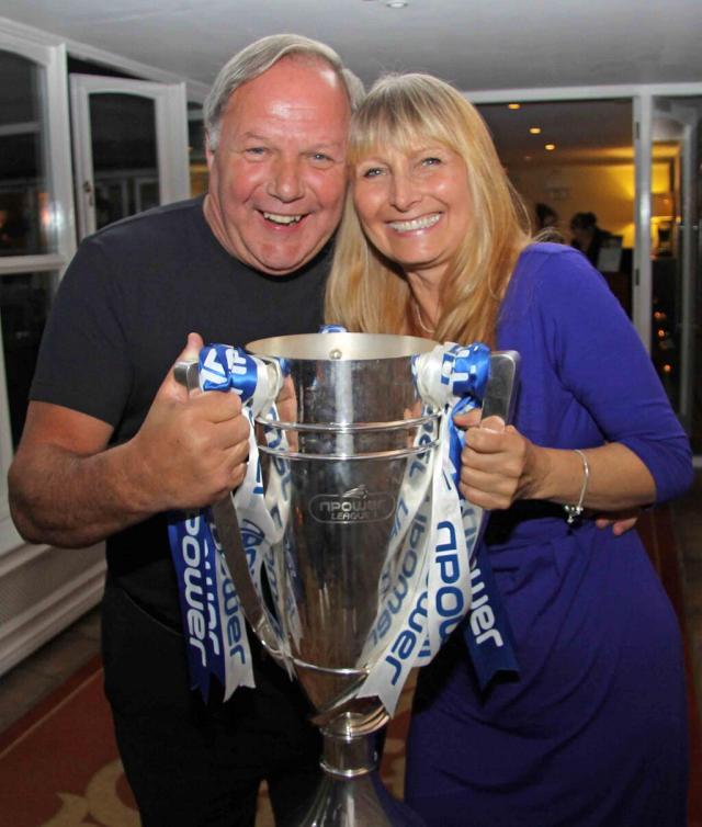 Joan Hill and Barry Fry
