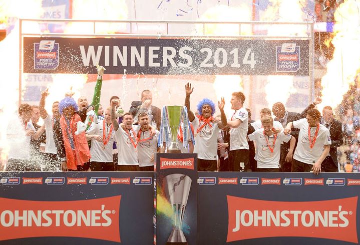 Peterborough United - Johnstones Paint Trophy Winners 2013-2014